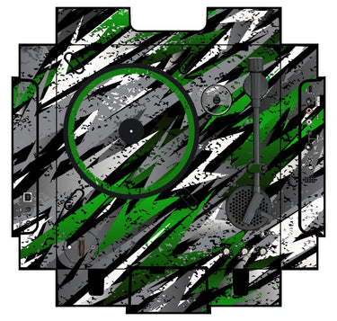 Numark PT 01 incl. Sides Skin Sparkasm Green